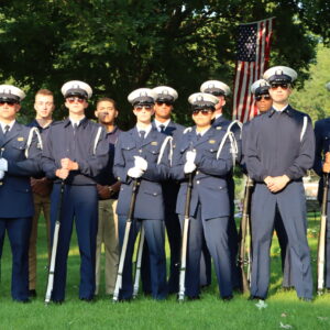 U.S. Coast Guard Ceremonial Honor Guard Silent Drill Team